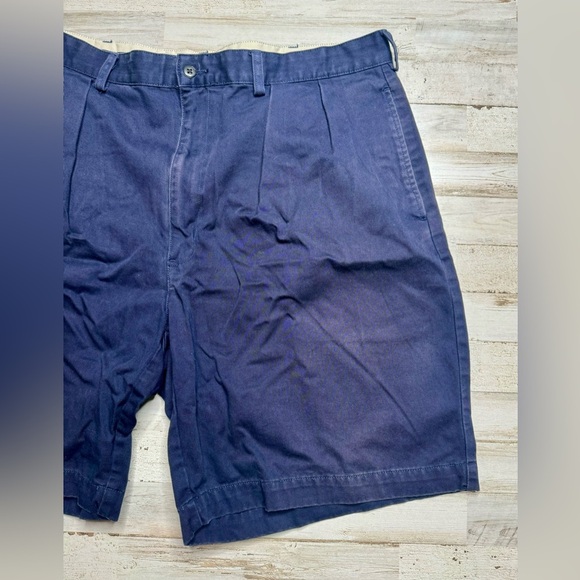 Polo Ralph Lauren Mens Chino Shorts Size 40 Blue Stretch Classic Fit 9” - Picture 2 of 8
